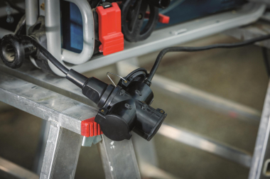 Bachmann Vollgummi Schuko-3-Wege 913.170 