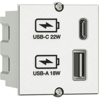 Bachmann USB A/C 22W Charger CM 917.2271 