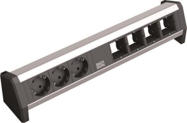 Bachmann DESK 3xSchuko 4xABD     902.003 