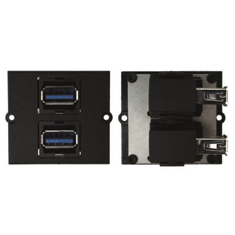 Bachmann Rahmen 2xUSB 3.0 90°    917.059 