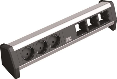 Bachmann DESK 3xSchuko 3xABD     902.002 