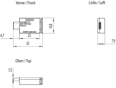 Siemens SCALANCE CLP  6GK5907-4UA00-0AA0 