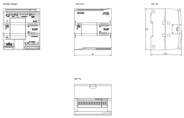 Siemens 6ES72121HE400XB0 SIMATIC S7-1200 