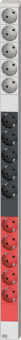 Bachmann ALU 1HE 15xSchuko 3ph  800.0107 