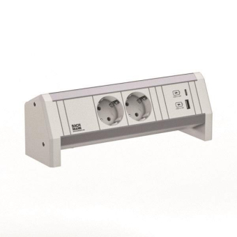 Bachmann DESK 2xUTE 1xUSB A/C   902.0295 