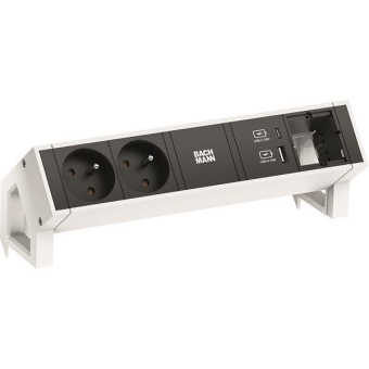 Bachmann DESK2 2xUTE 1xUSB A&C   902.953 