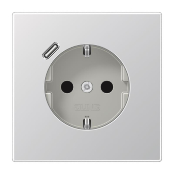 Jung SCHUKO-Steckdose m.USB   AL1520-18C 