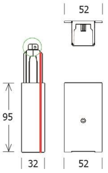 LTS ST-E F/PE-     ST-E F/PE-R/9001 weiß 