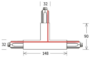 LTS ST-A     ST-A T/PE-IN-R/9016 schwarz 