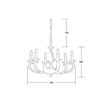 Brumberg Krone, chrome 6-lp.,   50804020 