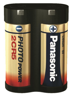 Panasonic Photobatterie 2CR5 