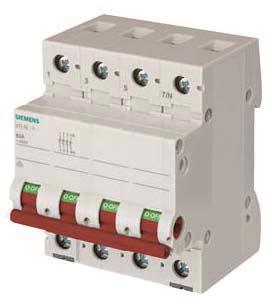 Siemens 5TL16631 Ausschalter 63A 3p+N 