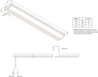 Hera LED Unterbauleuchte     20202583201 