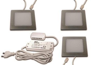 Hera 3er Set FAQ 58-LED 3W   61060431002 