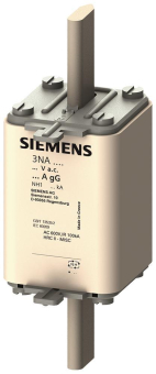 Siemens 3NA3144 NH1 250A 500VAC/440DC 