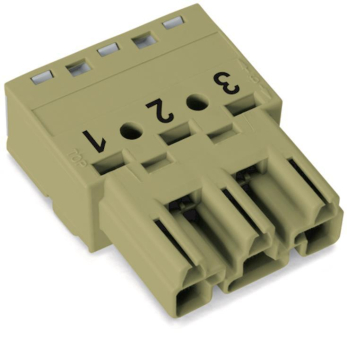 WAGO 770-273 Stecker,3-polig,hellgrün 