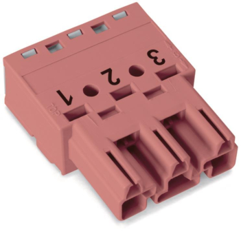 WAGO 770-293 Stecker,3-polig,pink 