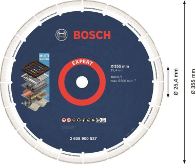 Bosch Diamanttrennscheibe     2608900537 