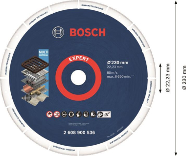 Bosch Diamanttrennscheibe     2608900536 