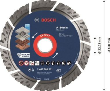Bosch EXPERT Diamant-Trennscheibe 150mm 