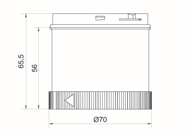 Werma LED-Rundumlichtelement    64423075 