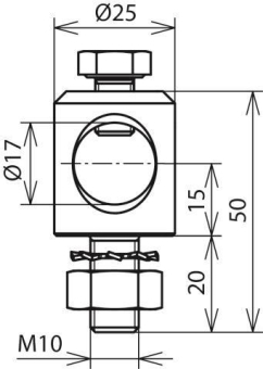 DEHN Befestigungsbolzen D 16mm    106309 