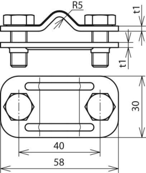 DEHN Trennklemme Niro m.          459039 