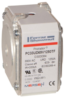 Mersen D300084 33 TTF 1250A aR 690V 