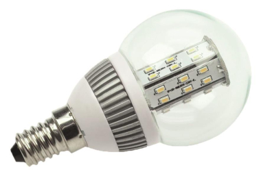 S&H LED-Globe 50 27SMD 50x94mm E14 30283 