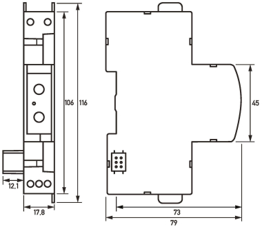 Doepke Modbus-Schnittstelle DRCCB 5 CM-M 
