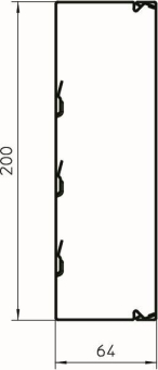 OBO LKM60200RW Leitungsführungskanal 
