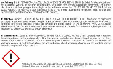 Miele Duftfalkon White Flower Sensitive 