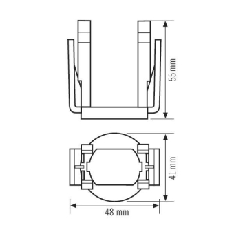 Esylux COMPACT MINI HOLDER    EP10422850 