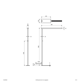 EVN Stehleuchte -up/down -     BSL500940 