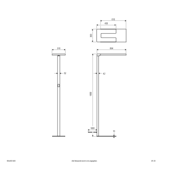 EVN Stehleuchte -up/down -    BSL803140S 