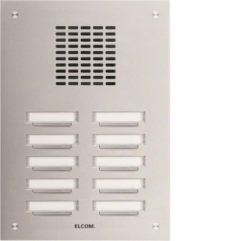 ELCOM V2A-matt Sprechgitter     TVM-10/2 