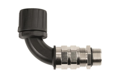 Hellermann HG28-90CG-M25-PA66/NPB-BK 90° 