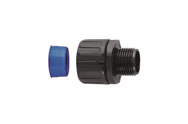 Hellermann HGL28-S-M25-PA66/TPE-BK 