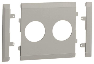 Hager Blende 2fach Steckdose   G37927035 