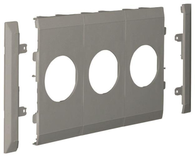 Hager Blende 3fach Steckdose    G3652LAN 