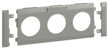 Hager Blende 3fach Steckdose    G3615LAN 