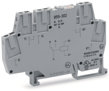 WAGO 859-304 Relaismodul, 