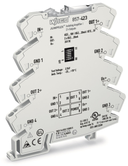 WAGO 857-423 Trennverstärker,Strom-und 