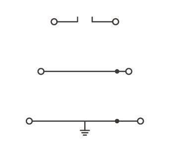 WAGO 280-510 Dreistockklemme,für 