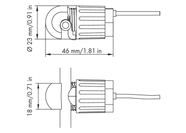 WAGO 855-8004 Potentialabgriff,ohne 