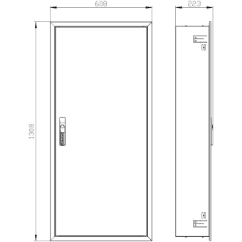 Siemens ALPHA400DIN,Wand-  8GK1121-6KK22 