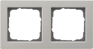 GIRA 021233 Abdeckrahmen 2fach E2 