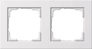 GIRA 021229 Abdeckrahmen 2fach E2 