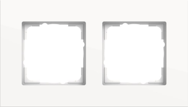 GIRA 0212403 Abdeckrahmen 2fach Esprit 