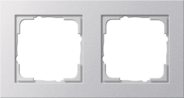 GIRA 021225 Abdeckrahmen 2fach E2 